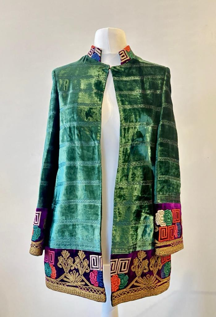 Suzani Silk Embroidery Jacket