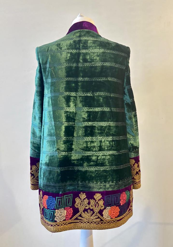 Suzani Silk Embroidery Jacket