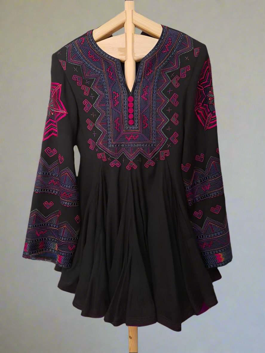 Kuchi Chic Short Dress
