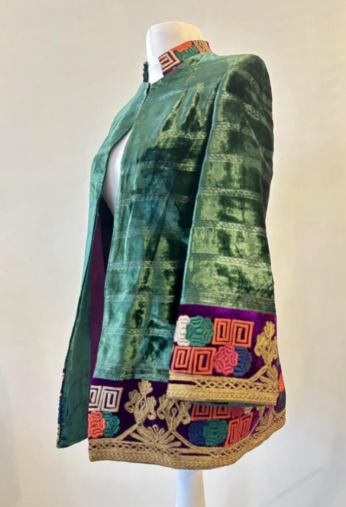 Suzani Silk Embroidery Jacket