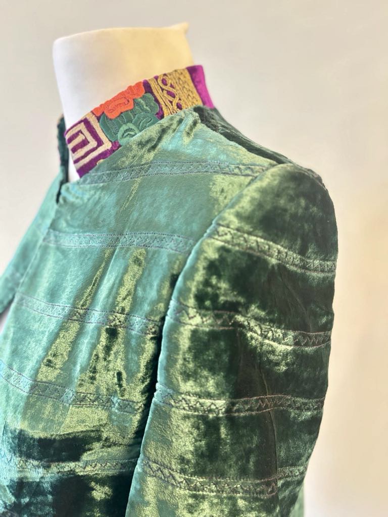 Suzani Silk Embroidery Jacket