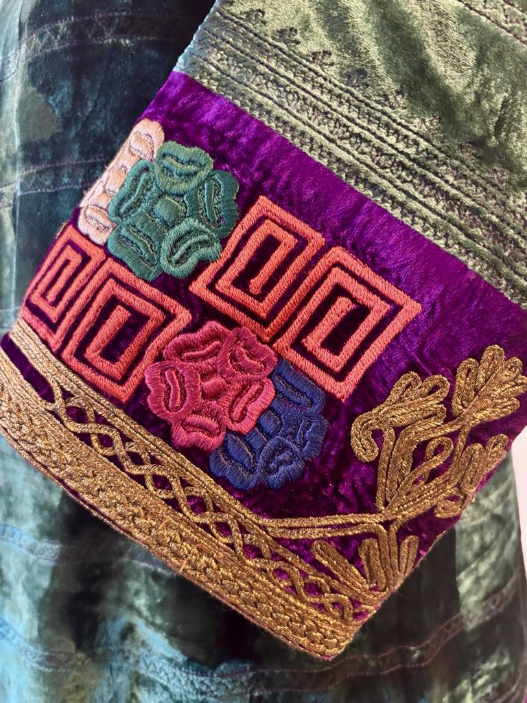 Suzani Silk Embroidery Jacket