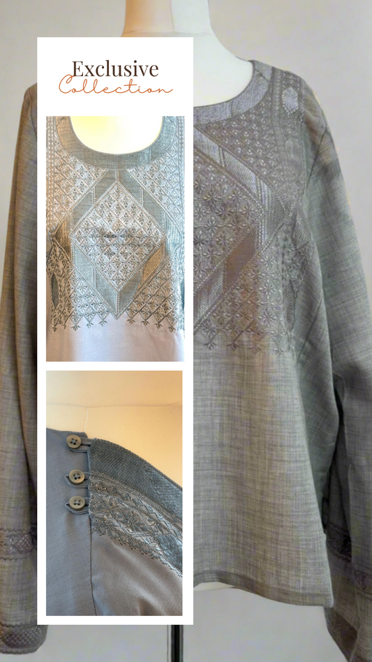 Afghan Hand Embroidered Tunic